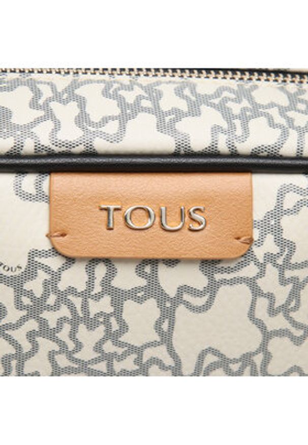 Tous - TOUS Torba na laptopa Maletin K Mini 2001028443 Beżowy. Kolor: beżowy. Materiał: skóra