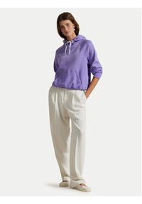 Polo Ralph Lauren Bluza 211971691005 Fioletowy Relaxed Fit. Typ kołnierza: polo. Kolor: fioletowy. Materiał: bawełna
