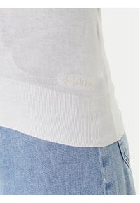 Calvin Klein Sweter LV044C339G Écru Regular Fit. Materiał: wiskoza #5
