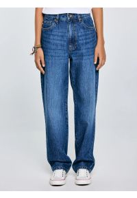 Big-Star - Jeansy chłopięce loose granatowe Zacky 586. Okazja: na co dzień. Stan: podwyższony. Kolor: niebieski. Materiał: jeans. Styl: klasyczny, vintage, casual
