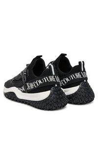 Versace Jeans Couture Sneakersy 79YA3SN2 ZSD01 Czarny. Kolor: czarny. Materiał: materiał #5