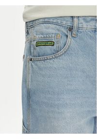 DC Jeansy Worker Baggy Carpenter Ril ADYDP03087 Błękitny Regular Fit. Kolor: niebieski #4