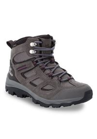 Jack Wolfskin Trekkingi Vojo 3 Texapore Mid W 4042472 Szary. Kolor: szary. Materiał: skóra, welur #5