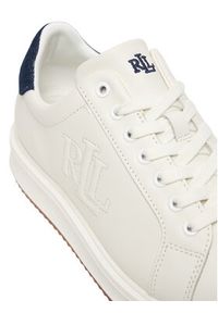 Lauren Ralph Lauren - LAUREN RALPH LAUREN Sneakersy 802P04425001 Biały. Kolor: biały. Materiał: skóra #4