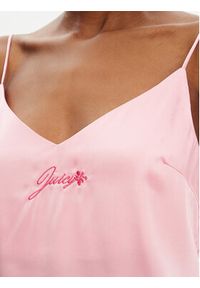 Juicy Couture Koszulka piżamowa JCLCT125511 Różowy Regular Fit. Kolor: różowy. Materiał: syntetyk