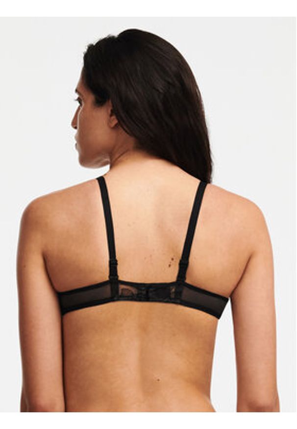 Chantelle X Biustonosz balkonetka Xtravagant C06GN7 Czarny. Kolor: czarny. Materiał: syntetyk