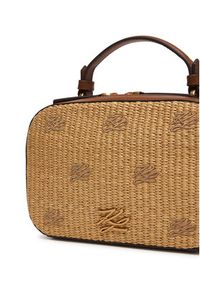 Karl Lagerfeld - KARL LAGERFELD Torebka B2W30041 Brązowy ciemny. Kolor: brązowy. Materiał: skórzane #2