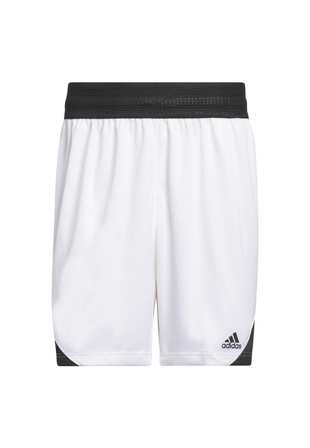 Adidas - Szorty sportowe męskie adidas. Kolor: czarny, biały, wielokolorowy. Materiał: materiał. Sport: fitness