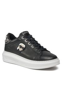 Karl Lagerfeld - KARL LAGERFELD Sneakersy KL62529N Czarny. Kolor: czarny. Materiał: skóra #6