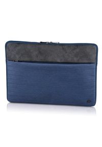 hama - Etui na laptopa HAMA Tayrona 14.1 cali Granatowy. Kolor: niebieski. Materiał: materiał #1