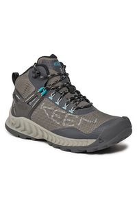 keen - Keen Trekkingi Nxis Evo Mid Wp 1027197 Szary. Kolor: szary. Materiał: materiał #2