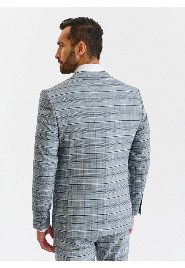 Pako Lorente - PAKO LORENTE – Kraciasta męska marynarka garniturowa. Materiał: wiskoza, poliester, elastan