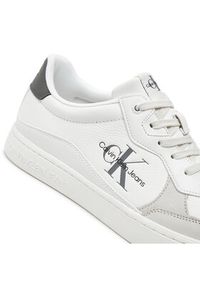 Calvin Klein Jeans Sneakersy Classic Cupsole Low Lth Ml YM0YM00885 Biały. Kolor: biały. Materiał: skóra #5