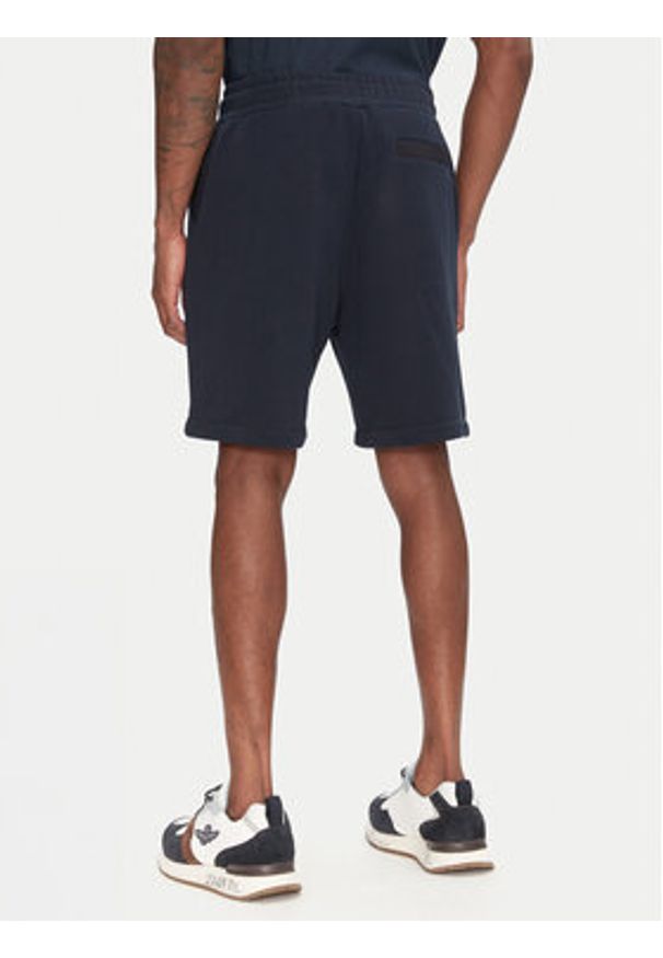Aeronautica Militare Szorty sportowe 251BF020F584 Granatowy Regular Fit. Kolor: niebieski. Materiał: bawełna. Styl: sportowy