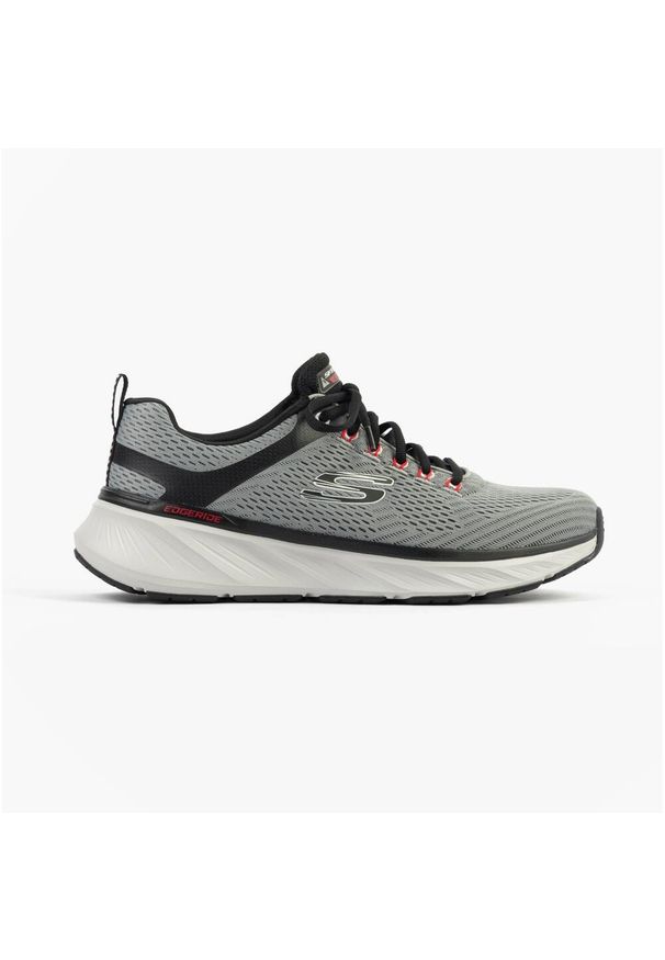 skechers - Buty męskie SKECHERS Edgeride Contention. Kolor: szary, wielokolorowy, brązowy