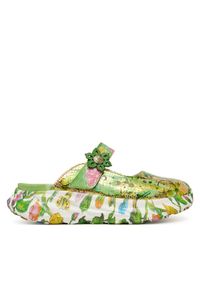 Laura Vita Klapki Sofiao 13 Zielony. Kolor: zielony. Materiał: skóra #1