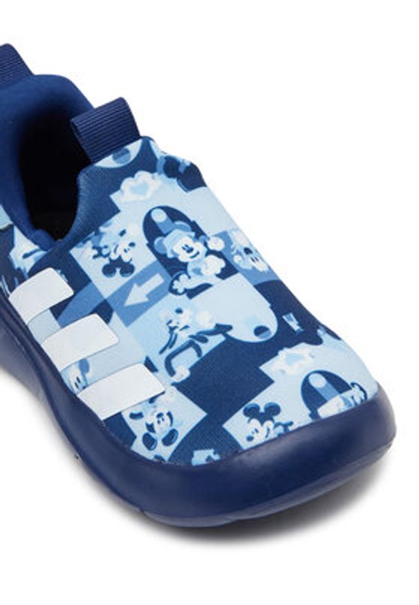 Adidas - adidas Sneakersy Disney Mickey Mouse Monofit IH6314 Granatowy. Kolor: niebieski. Materiał: materiał. Wzór: motyw z bajki
