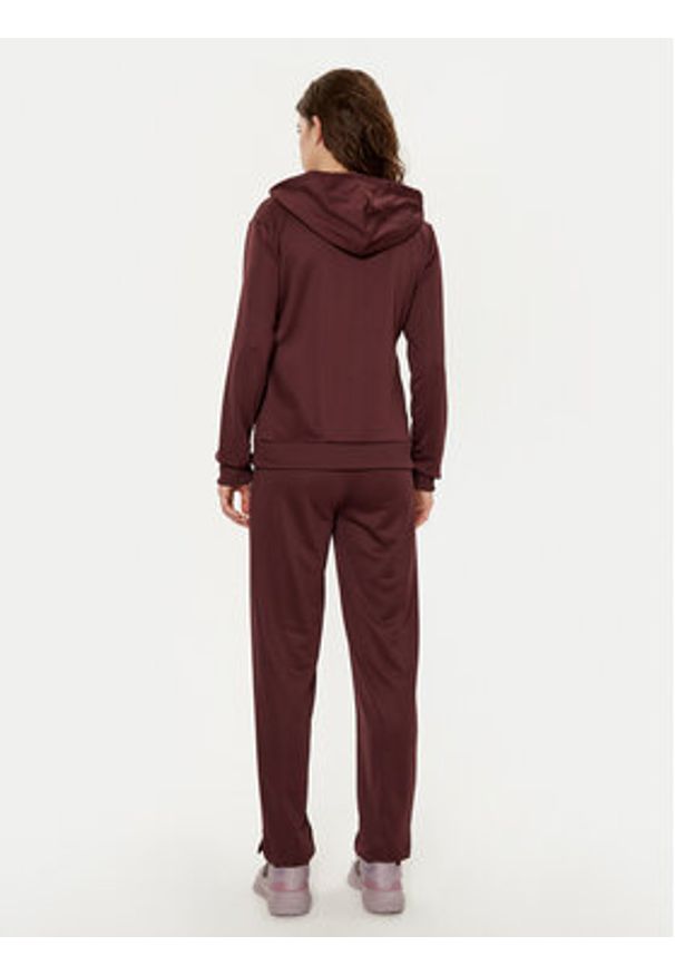 Adidas - adidas Dres Essentials Linear JD2698 Bordowy Slim Fit. Kolor: czerwony. Materiał: syntetyk