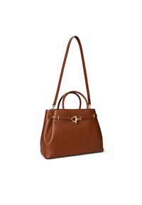 Lauren Ralph Lauren - LAUREN RALPH LAUREN Torebka 431P03417001 Brązowy. Kolor: brązowy. Materiał: skórzane #3