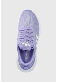 adidas Originals buty Swift Run 22 GV7974 kolor fioletowy. Nosek buta: okrągły. Zapięcie: sznurówki. Kolor: fioletowy. Materiał: materiał, guma. Sport: bieganie #3