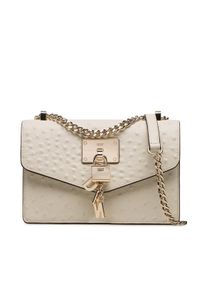 DKNY Torebka Elissa Sm Shoulder F R313CC81 Beżowy. Kolor: beżowy. Materiał: skórzane #1