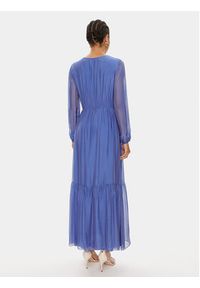 Dixie Sukienka letnia A207J102 Niebieski Regular Fit. Kolor: niebieski. Materiał: jedwab, wiskoza. Sezon: lato #5
