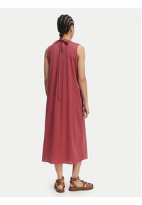 Weekend Max Mara Sukienka codzienna Ricordo 2615621022 Bordowy Regular Fit. Okazja: na co dzień. Kolor: czerwony. Materiał: bawełna. Typ sukienki: proste. Styl: casual #5