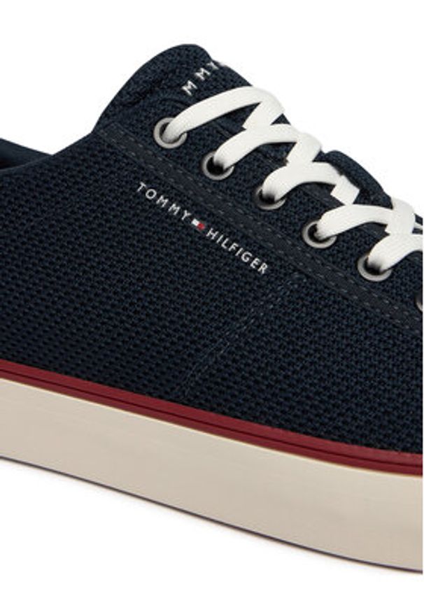 TOMMY HILFIGER - Tommy Hilfiger Tenisówki Harlem Core Ii Seasonal Textile FM0FM05820 Granatowy. Kolor: niebieski. Materiał: materiał