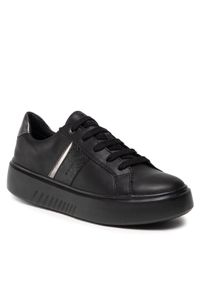 Geox Sneakersy D Nhenbus B D158DB 085PV C9999 Czarny. Kolor: czarny. Materiał: skóra