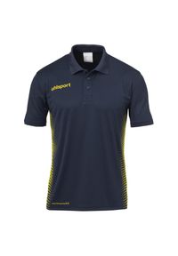 UHLSPORT - Koszulka polo dla dzieci Uhlsport Score. Typ kołnierza: polo. Kolor: wielokolorowy, niebieski, żółty. Sport: piłka nożna, fitness #1