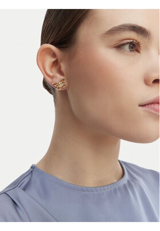 Guess Kolczyki JUBE06 123JW Złoty. Materiał: ze stali, ze stali nierdzewnej. Kolor: złoty