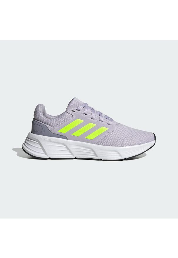 Buty do biegania dla dorosłych Adidas Galaxy 6 Shoes. Kolor: żółty, wielokolorowy, szary. Materiał: materiał