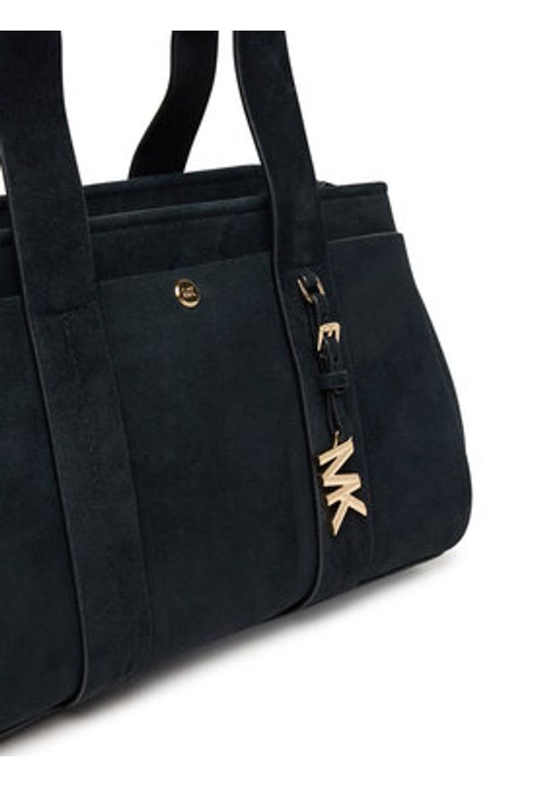 MICHAEL Michael Kors Torebka Romee 30F5G1ZS1S Czarny. Kolor: czarny. Materiał: skórzane, zamszowe
