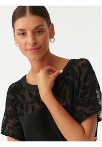 Tatuum Sukienka codzienna Owera T2322.201 Czarny Relaxed Fit. Okazja: na co dzień. Kolor: czarny. Materiał: wiskoza, syntetyk. Typ sukienki: proste. Styl: casual #5