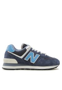 New Balance Sneakersy U574EZ2 Granatowy. Kolor: niebieski. Materiał: zamsz, skóra. Model: New Balance 574 #1