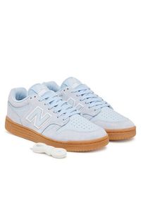 New Balance Sneakersy Numeric 480 UN480BBG Niebieski jasny. Kolor: niebieski. Materiał: zamsz, skóra #5