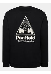 Penfield Bluza PFD0278 Czarny Regular Fit. Kolor: czarny. Materiał: bawełna