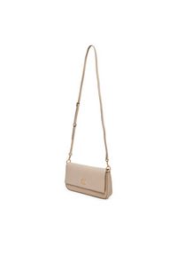 Calvin Klein Torebka Minimal Monogram Shoulder Pouch LV04K3161G Beżowy. Kolor: beżowy. Materiał: skórzane #6