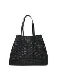 Guess Torebka Brigitta HWWZ72 06240 Czarny. Kolor: czarny. Materiał: skórzane