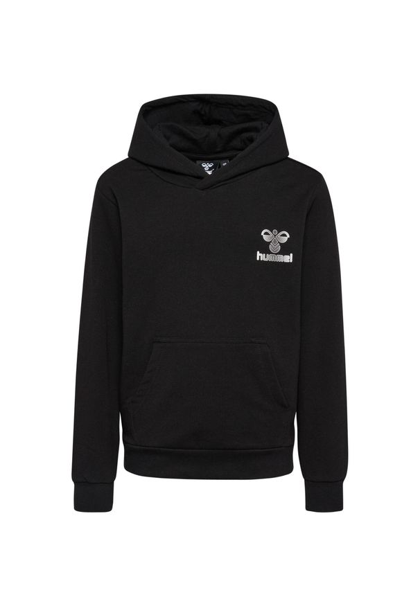 Bluza z kapturem dla dzieci Hummel Proud. Typ kołnierza: kaptur. Kolor: czarny. Materiał: bawełna