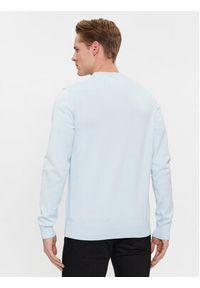 Calvin Klein Jeans Sweter Institutional Essentials Sweater J30J324974 Niebieski Regular Fit. Kolor: niebieski. Materiał: bawełna #4