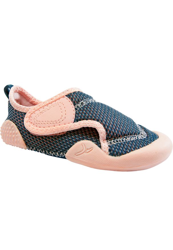 DOMYOS - Buty dla dzieci Domyos Babylight. Zapięcie: rzepy. Kolor: różowy, wielokolorowy, niebieski. Materiał: materiał