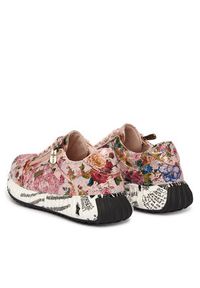 Laura Vita Sneakersy Burton 11 Kolorowy. Materiał: skóra. Wzór: kolorowy #6