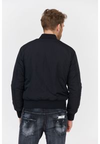 Emporio Armani - EMPORIO ARMANI Dwustronna kurtka męska w logo, Rozmiar 50. Kolor: czarny #5