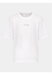 Richmond X T-Shirt UMA23124TS Biały Relaxed Fit. Kolor: biały. Materiał: bawełna
