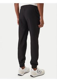 EA7 Emporio Armani Spodnie dresowe 7M001341 AF21099 Czarny Regular Fit. Kolor: czarny. Materiał: dresówka #4