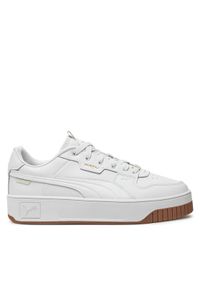 Puma Sneakersy Carina Street Lux 397487-01 Biały. Kolor: biały. Materiał: skóra