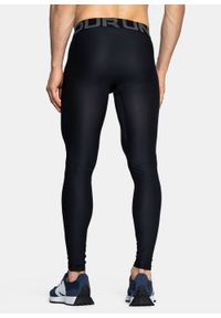 Legginsy treningowe męskie czarne Under Armour HeatGear Armour. Kolor: czarny. Sport: fitness #2