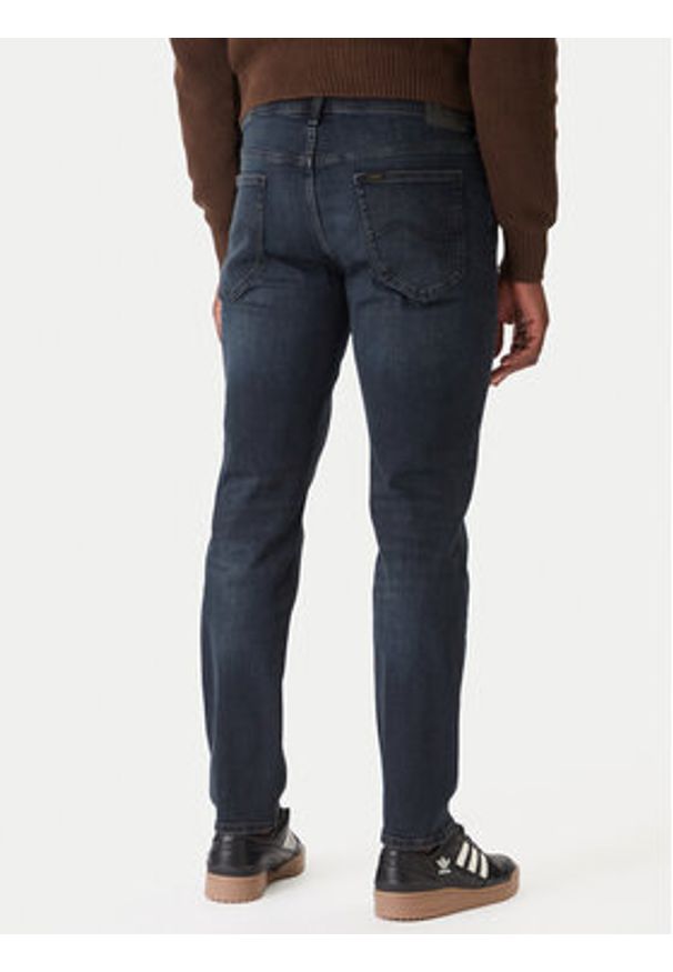 Lee Jeansy Daren 112371297 Granatowy Straight Fit. Kolor: niebieski