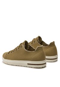 Birkenstock Sneakersy Bend 1027707 Khaki. Kolor: brązowy. Materiał: materiał #4